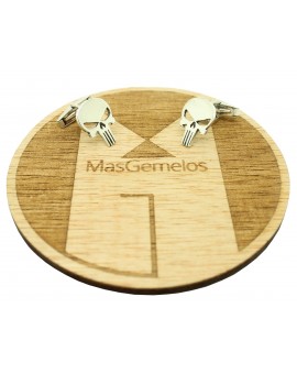 Punisher Patriotic Skull Shirt Boutons de manchette PREMIUM 925 Argent