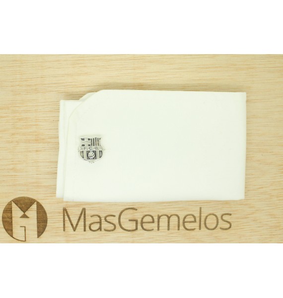 Cufflinks for Futbol Club Barcelona Shirt Sterling Silver 925 PREMIUM