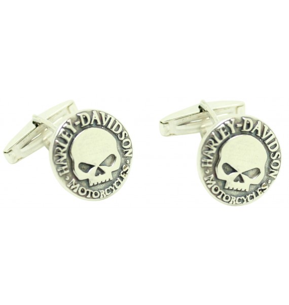 Gemelli per camicia Harley Davison Skull 925 PREMIUM