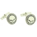 Gemelli per camicia Harley Davison Skull 925 PREMIUM