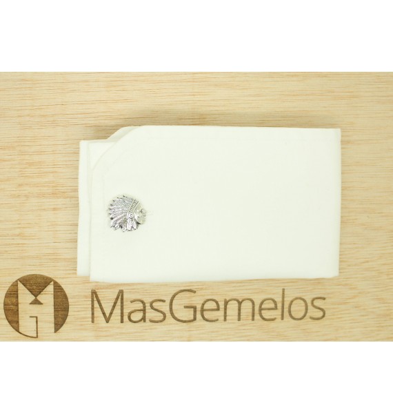 Boutons de manchette de chemise en amérindien sterling 925 PREMIUM