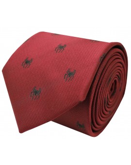 Spiderman red tie