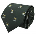 One Piece silk necktie black
