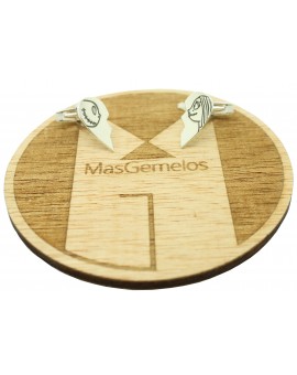 Boutons de manchette personnalisés L'Étrange Noël Monsieur Jack 925