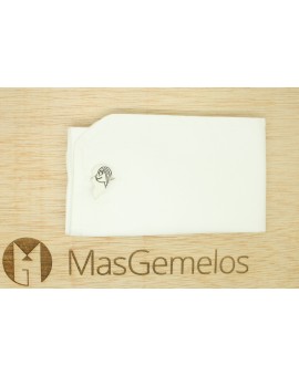 Manschettenknöpfe Nightmare before Christmas Herz aus 925er Silber