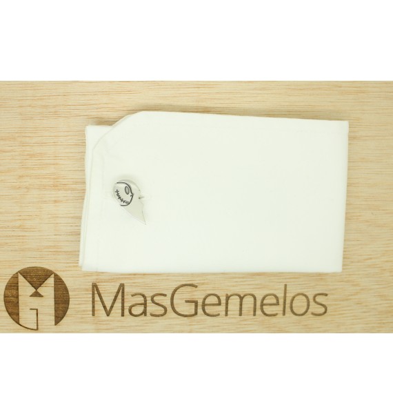 Gemelos personalizados Pesadilla antes de navidad corazón Plata 925