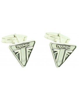 Gemelos para camisa Logo TRIUMPH Plata 925 PREMIUM 2
