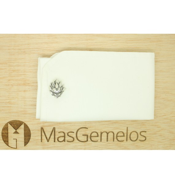 Gemelos para camisa GOKU DRAGON BALL Plata de ley 925 PREMIUM