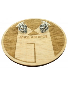 Gemelos para camisa GOKU DRAGON BALL Plata de ley 925 PREMIUM