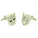 Boutons de manchette Transformers Autobots et Decepticons