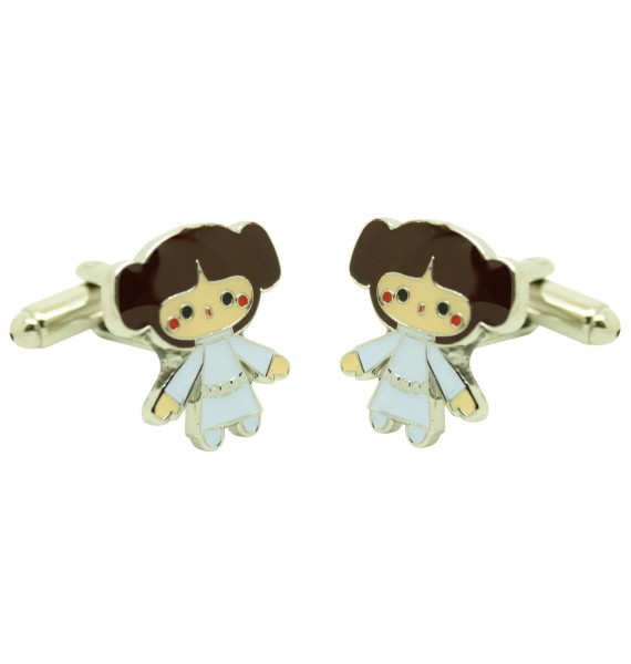 Boutons de manchette de la princesse Leia de Star Wars