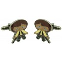 Boutons de manchette chemise Han Solo Star Wars