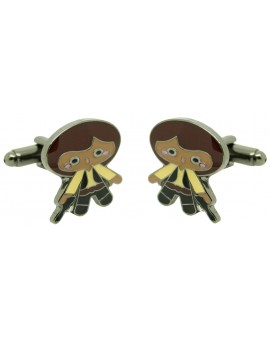 Boutons de manchette chemise Han Solo Star Wars