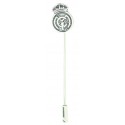 Alfiler de solapa Fútbol Club Real Madrid Plata 925 PREMIUM