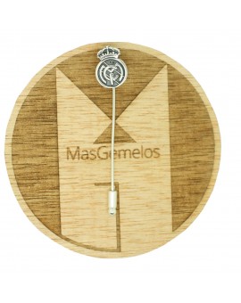 Lapel Pin Futbol Club Real Madrid 925 PREMIUM Silver 2