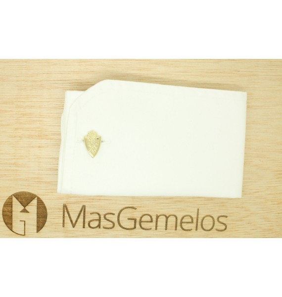 Boutons de manchette maillot équipe de Saragosse dorés