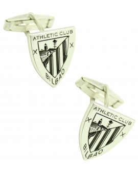 Gemelos para camisa Athletic de Bilbao Plata 925 PREMIUM