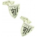 Gemelos para camisa Athletic de Bilbao Plata 925 PREMIUM