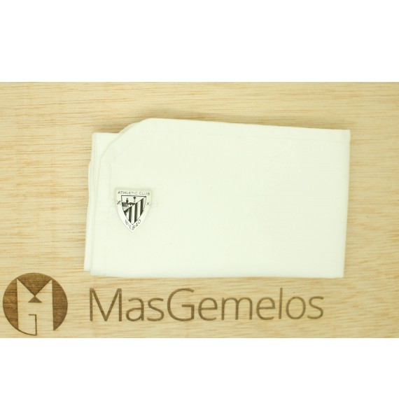Gemelos para camisa Athletic de Bilbao Plata 925 PREMIUM