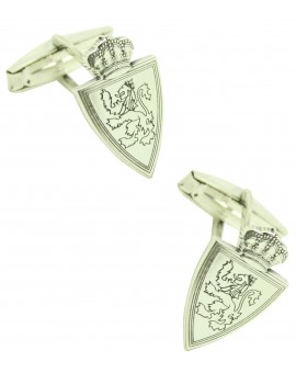 Gemelos para camisa Real Zaragoza CF Plata 925 PREMIUM