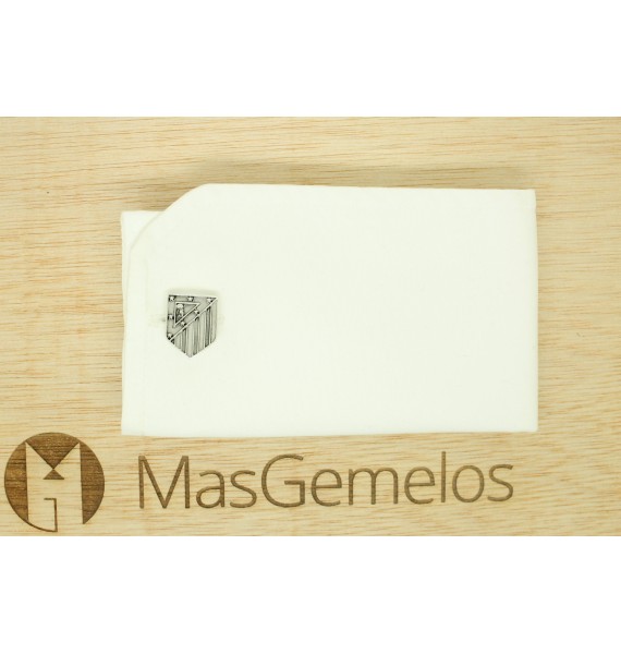 Gemelli per camicia Atletico di Madrid 1947 Argento di legge 925