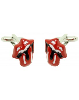 Rolling Stones Logo Cufflinks  2