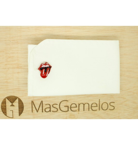 Boutons de manchette Rolling Stones