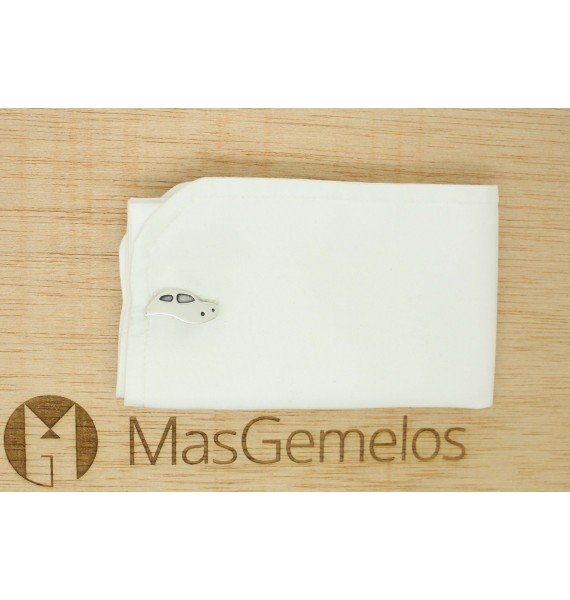 Gemelli per camicia Iberofleeting argento 925 azienda personalizzata