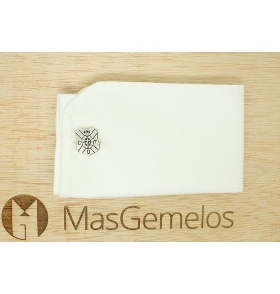 presentacion gemelos para camisa de escudo tenerife futbol en MasGemelos