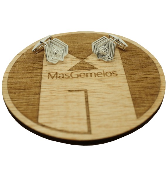 PREMIUM Sterling Silver Admiral of Battlestar Galactica Cufflinks
