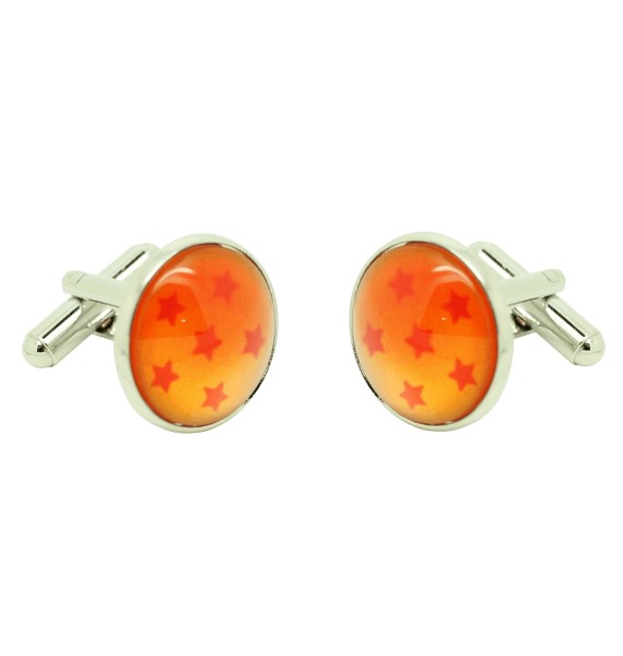 Boutons de manchette chemise Dragon Ball 6 Etoiles