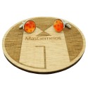 6 Stars Dragon Ball Cufflinks 