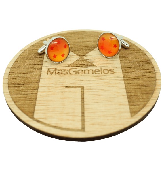 Boutons de manchette chemise Dragon Ball 5 Etoiles