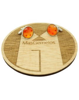 Boutons de manchette chemise Dragon Ball 5 Etoiles