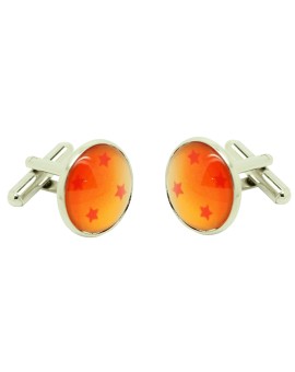 Boutons de manchette chemise Dragon Ball 4 Etoiles
