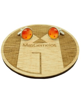 Boutons de manchette chemise Dragon Ball 4 Etoiles