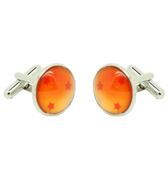 Boutons de manchette chemise Dragon Ball 3 Etoiles