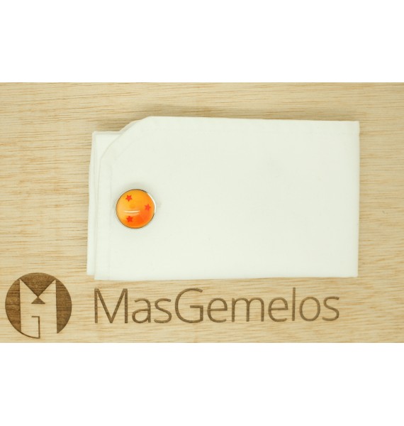 Boutons de manchette chemise Dragon Ball 3 Etoiles