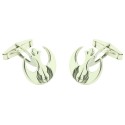 أزرار أكمام للقميص رمز Rebel Alliance وJedi Order Star Wars 925 Silver