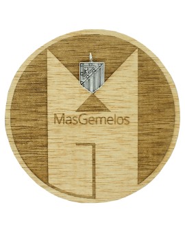 Colgante Fútbol Club Atlético de Madrid Plata 925 PREMIUM  2