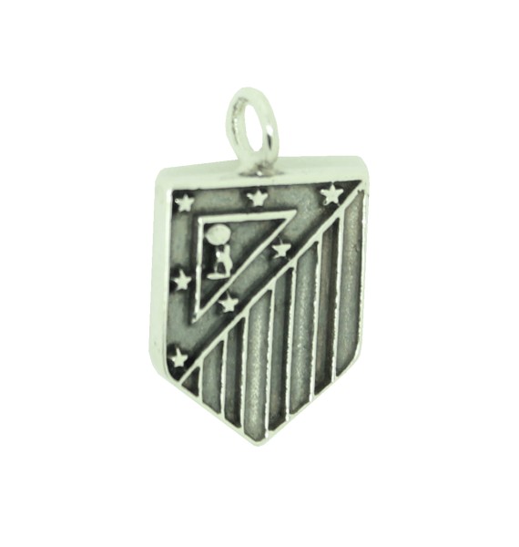 Atletico de Madrid shield pendant 925 PREMIUM silver 