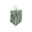 Atletico de Madrid shield pendant 925 PREMIUM silver 