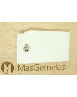 Boutons de manchette Racing Santander