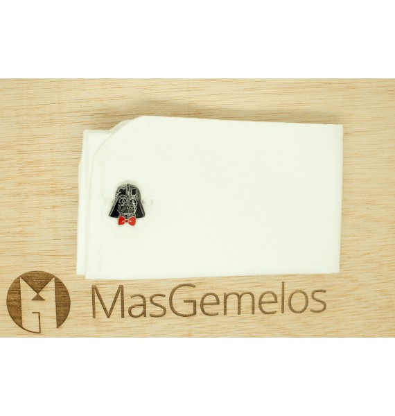 Gemelos para camisa Darth Vader con pajarita