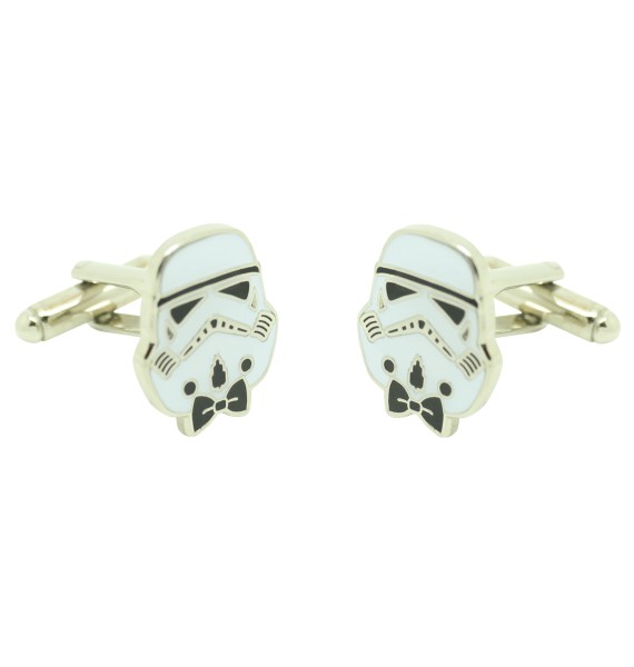 Gemelos para camisa Stormtrooper con pajarita
