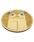 Stormtrooper shirt cufflinks with bow tie