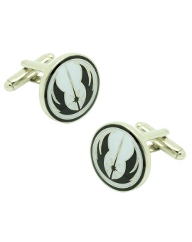 Gemelos para camisa Símbolo Orden Jedi de Star Wars