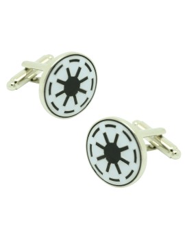 Abotoaduras de camisa com símbolo da República Galáctica de Star Wars