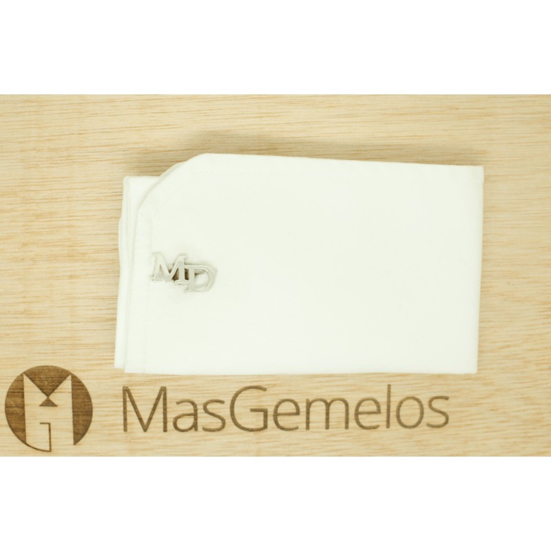 Zysta Gemelli Personalizzati Con Foto Inziale Per Uomo Ragazzo, Gemilli Metallo Per Polsini Camicia Personalizzabili Immagine, Accessori Camicia Regalo Per Lui Fidanzato Matrimonio Papà (Quadrato