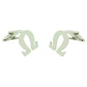 Gemelli per camicia simbolo omega